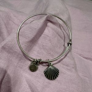 Alex and Ani Sea Shell Charm Bangle (Adjustable)
